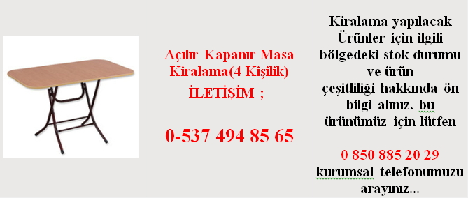 Intarz Kirma Masa Rafli Acilir Kapanir Masa Trendyol